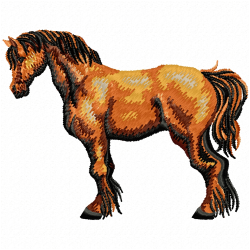 Horses Embroidery Design 10 Horses Embroidery Design 10